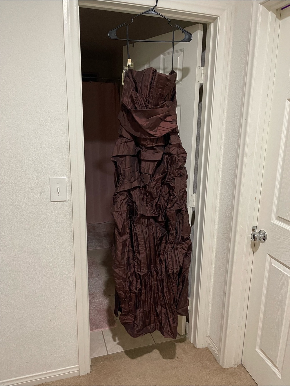 MAKE ME AN OFFER! Nox Collection Brown Prom Dress Size 2XL.